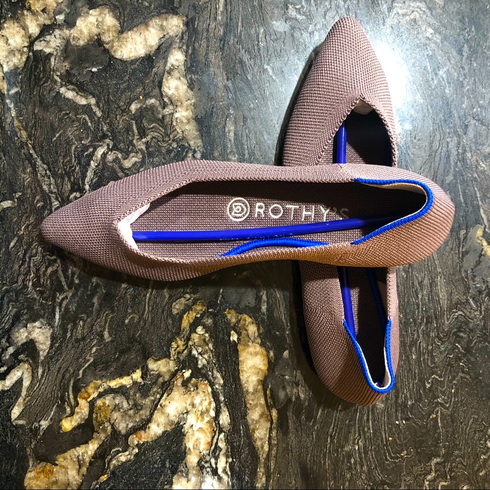 Rothy’s The Point pointed toe eco-friendly flats